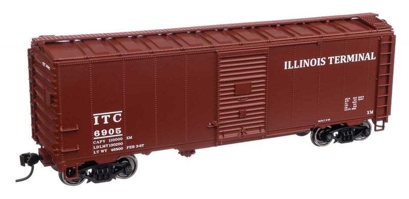 40' Association of American Railroads 1944 Boxcar - Ready to Run -- Illinois Terminal #6905-1