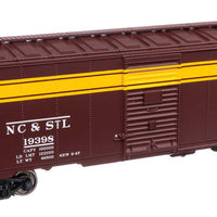40' Association of American Railroads 1944 Boxcar - Ready to Run -- Nashville Chattanooga & St. Louis #19398