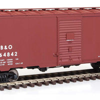 40' Association of American Railroads 1948 Boxcar - Ready to Run -- Baltimore & Ohio #464842 (Boxcar Red, Capitol Logo)