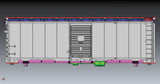 40' AAR 1944 Boxcar - Ready to Run -- Undecorated-3