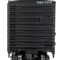 40' AAR 1944 Boxcar - Ready to Run -- Nickel Plate Road #5279 (Boxcar Red, silver, black)