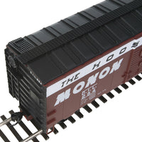 40' AAR 1944 Boxcar - Ready to Run -- Monon #254 (Boxcar Red, white, black, The Hoosier Line Slogan)
