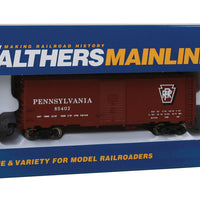 40' Association of American Railroads 1948 Boxcar - Ready to Run -- Pennsylvania Railroad #85402 (Tuscan, Shadow Keystone)