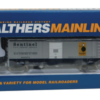 40' Association of American Railroads 1948 Boxcar - Ready to Run -- Baltimore & Ohio #466074 (Sentinel Scheme; silver, blue)