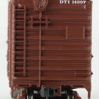 40' Association of American Railroads 1948 Boxcar - Ready to Run -- Detroit, Toledo & Ironton #14307 (Boxcar Red, black; Compass Logo)