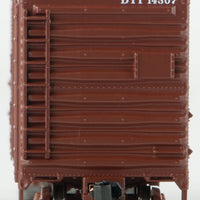 40' Association of American Railroads 1948 Boxcar - Ready to Run -- Detroit, Toledo & Ironton #14307 (Boxcar Red, black; Compass Logo)
