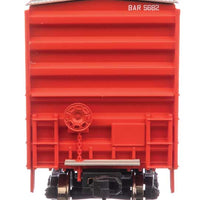 50' ACF Exterior Post Boxcar - Ready to Run -- Bangor & Aroostook BAR #5682 (red, white)