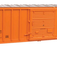50' ACF Exterior Post Boxcar - Ready to Run -- New Orleans Public Belt Railroad #4078 (orange, black, red, white)