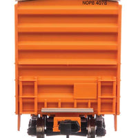 50' ACF Exterior Post Boxcar - Ready to Run -- New Orleans Public Belt Railroad #4078 (orange, black, red, white)