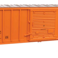 50' ACF Exterior Post Boxcar - Ready to Run -- New Orleans Public Belt Railroad #4092 (orange, black, red, white)