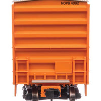 50' ACF Exterior Post Boxcar - Ready to Run -- New Orleans Public Belt Railroad #4092 (orange, black, red, white)