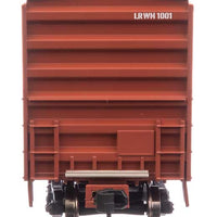 50' ACF Exterior Post Boxcar - Ready to Run -- Virginia & Maryland LRWN #1001 (brown, yellow, white)