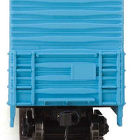 50' Evans Smooth-Side Boxcar - Ready to Run -- Rock Island #50440 (blue, black, white)