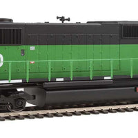 EMD SD60M w/2-Piece Windshield - SoundTraxx(R) Sound & DCC -- Burlington Northern #9270 (green, black, white, US flag)