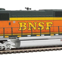 EMD SD60M w/2-Piece Windshield - SoundTraxx(R) Sound & DCC -- Burlington Northern Santa Fe #8176 (Renumbered, orange, green, silver)