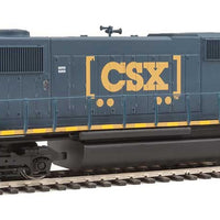 EMD SD60M w/2-Piece Windshield - SoundTraxx(R) Sound & DCC -- CSX #8767 (blue, yellow, white roof, Boxcar Logo)