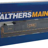 EMD SD60M w/2-Piece Windshield - SoundTraxx(R) Sound & DCC -- CSX #8767 (blue, yellow, white roof, Boxcar Logo)