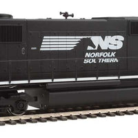 EMD SD60M w/2-Piece Windshield - SoundTraxx(R) Sound & DCC -- Norfolk Southern #6776 (black, white, Horse Head Logo)
