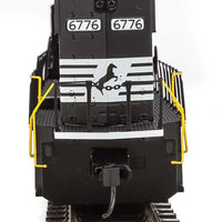EMD SD60M w/2-Piece Windshield - SoundTraxx(R) Sound & DCC -- Norfolk Southern #6776 (black, white, Horse Head Logo)
