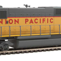 EMD SD60M w/2-Piece Windshield - SoundTraxx(R) Sound & DCC -- Union Pacific(R) #2433 (Armour Yellow, gray, red, yellow Frame Stripe)