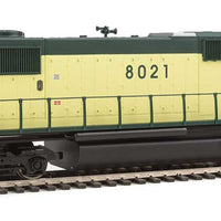 EMD SD60 Spartan Cab with SoundTraxx(R) Sound and DCC -- Chicago & North Western(TM) #8021 (Zito Yellow, dark green; System logo)