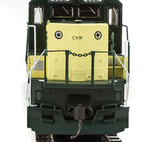 EMD SD60 Spartan Cab with SoundTraxx(R) Sound and DCC -- Chicago & North Western(TM) #8021 (Zito Yellow, dark green; System logo)