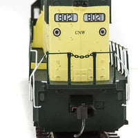 EMD SD60 Spartan Cab with SoundTraxx(R) Sound and DCC -- Chicago & North Western(TM) #8021 (Zito Yellow, dark green; System logo)