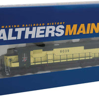EMD SD60 Spartan Cab with SoundTraxx(R) Sound and DCC -- Chicago & North Western(TM) #8021 (Zito Yellow, dark green; System logo)
