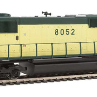 EMD SD60 Spartan Cab with SoundTraxx(R) Sound and DCC -- Chicago & North Western(TM) #8052 (Zito Yellow, dark green; System logo)