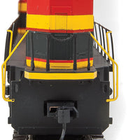 EMD SD70ACe - ESU(R) Sound & DCC -- Kansas City Southern de Mexico #4075 (Belle; red, black, yellow)
