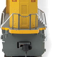 EMD SD70ACe - ESU(R) Sound & DCC -- Union Pacific(R) #8338 (Armour Yellow, gray; US Flag, "Building America" L