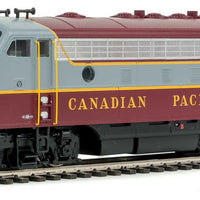 EMD F7A-B Set w/SoundTraxx(R) Sound & DCC -- Canadian Pacific #4099, 4437 (maroon, gray, yellow)