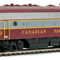 EMD F7A-B Set w/SoundTraxx(R) Sound & DCC -- Canadian Pacific #4099, 4437 (maroon, gray, yellow)
