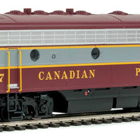 EMD F7A-B Set w/SoundTraxx(R) Sound & DCC -- Canadian Pacific #4099, 4437 (maroon, gray, yellow)