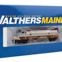 EMD F7A-B Set w/SoundTraxx(R) Sound & DCC -- Canadian Pacific #4099, 4437 (maroon, gray, yellow)
