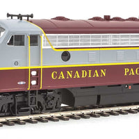 EMD F7A-B Set w/SoundTraxx(R) Sound & DCC -- Canadian Pacific #4101, 4459 (maroon, gray, yellow)