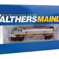 EMD F7A w/SoundTraxx(R) Sound & DCC -- Canadian Pacific #4100 (maroon, gray, yellow)