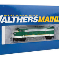 EMD F7A-B Set w/SoundTraxx(R) Sound & DCC -- Southern Railway #6715, 6172 (green, Imitation Aluminum, gold)