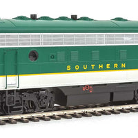 EMD F7A w/SoundTraxx(R) Sound & DCC -- Southern Railway #6717 (green, imitation aluminum, gold)