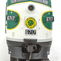 EMD F7A w/SoundTraxx(R) Sound & DCC -- Southern Railway #6717 (green, imitation aluminum, gold)