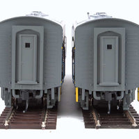 EMD F7 A-B Set - ESU Sound and DCC -- Wabash 630 600 (blue, gray, yellow)