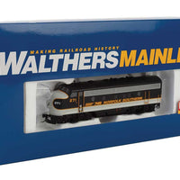 EMD F7 A - ESU Sound and DCC -- Norfolk Southern #271 (Tuxedo: black, Imitiation Aluminum, Dulux Gold)