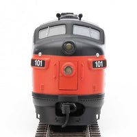 EMD F7A - ESU Sound and DCC -- Amtrak(R) #101 (Phase I; silver, red, blue, black)