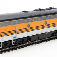 EMD F7 A-B Set - ESU Sound and DCC -- Denver & Rio Grande Western(TM) #5724, #5712 (Grande Gold, silver, black)