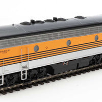 EMD F7 A-B Set - ESU Sound and DCC -- Denver & Rio Grande Western(TM) #5724, #5712 (Grande Gold, silver, black)