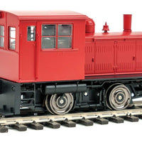 Plymouth ML-8 Industrial Switcher - DCC only -- Painted, Unlettered with Decals (red)