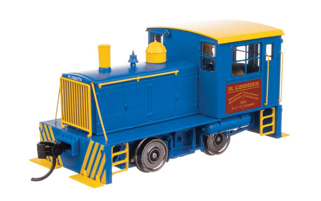Plymouth ML-8 Industrial Switcher - DCC only -- M. Lummus RR Construction Co.-1