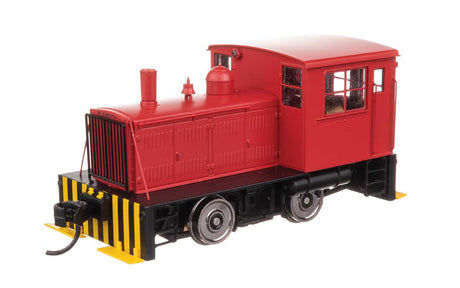 Plymouth ML-8 Industrial Switcher - DCC only -- Red with Pilot Stripes-1