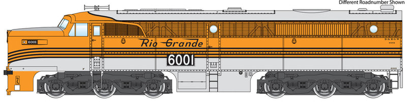 Alco PA - SoundTraxx(R) Sound & DCC -- Denver & Rio Grande Western(TM) #6011 (1952 Prospect*PROJECT CANCELLED*