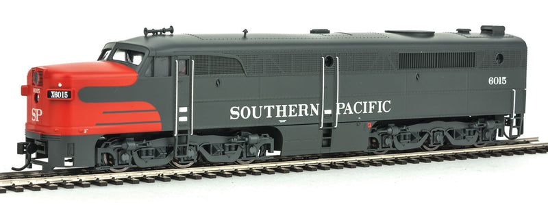 Alco PA w/SoundTraxx(R) Sound & DCC -- Southern Pacific(TM) #6015 (gray, red, white)-1